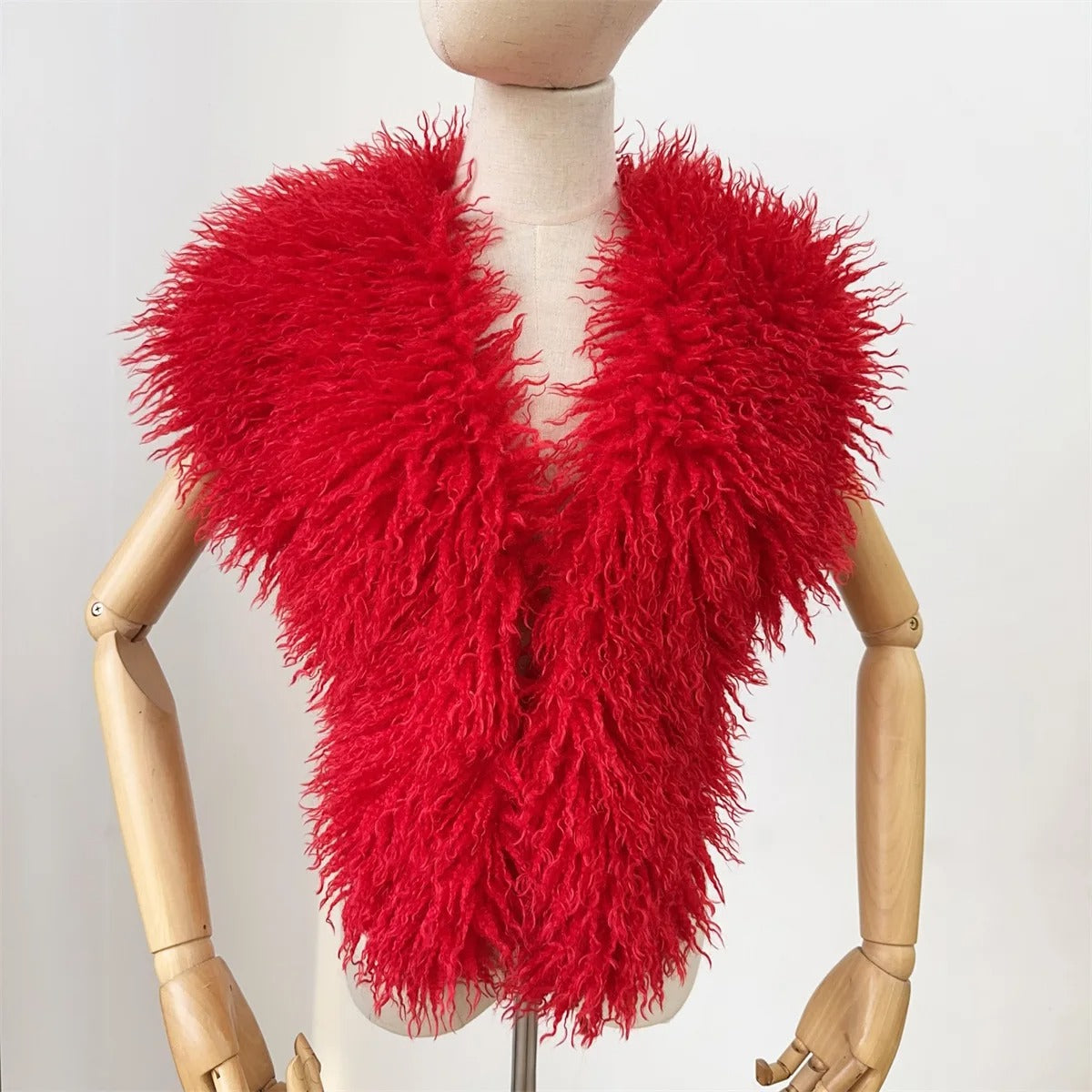 BOND-GIRL FAUX FUR VEST