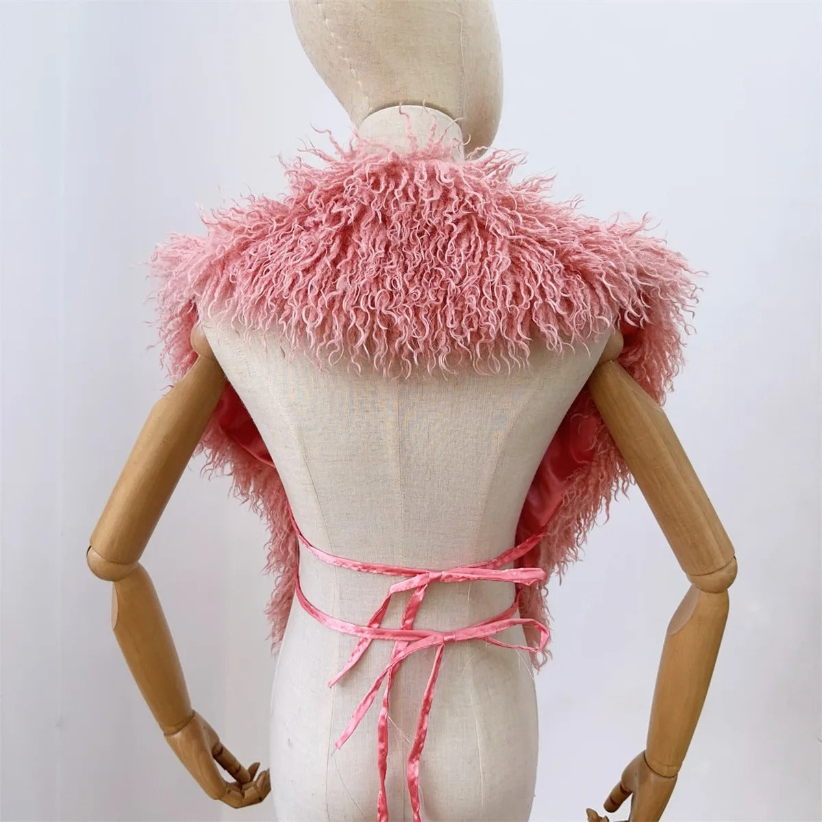 BOND-GIRL FAUX FUR VEST