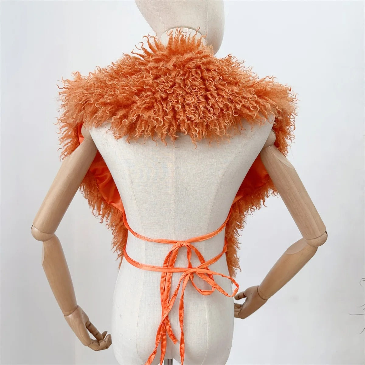BOND-GIRL FAUX FUR VEST