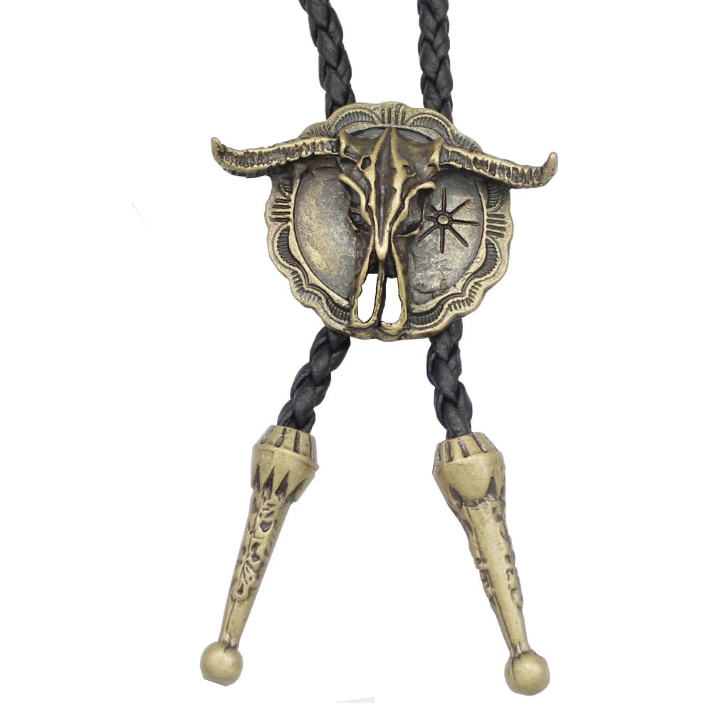VINTAGE COWBOY BOLO TIE