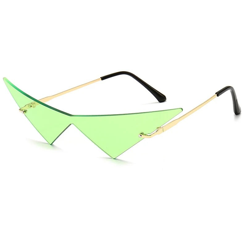 CATSEYE TRIANGLE GLASSES