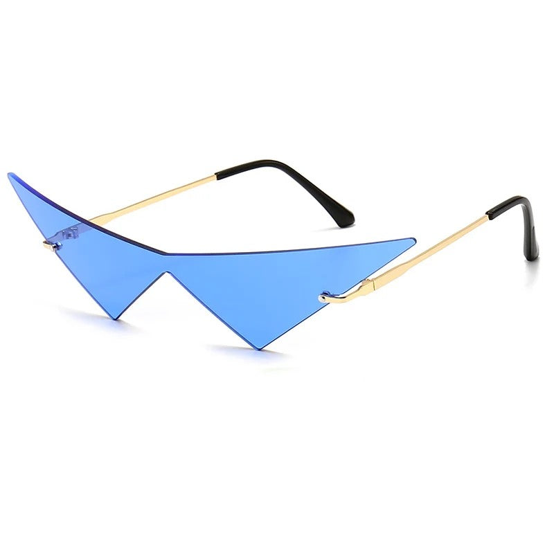 CATSEYE TRIANGLE GLASSES