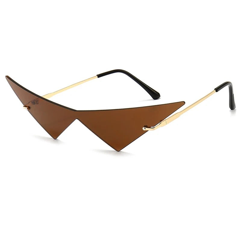 CATSEYE TRIANGLE GLASSES
