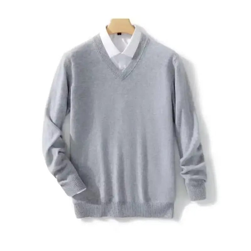 WOOL KNIT SWEATER
