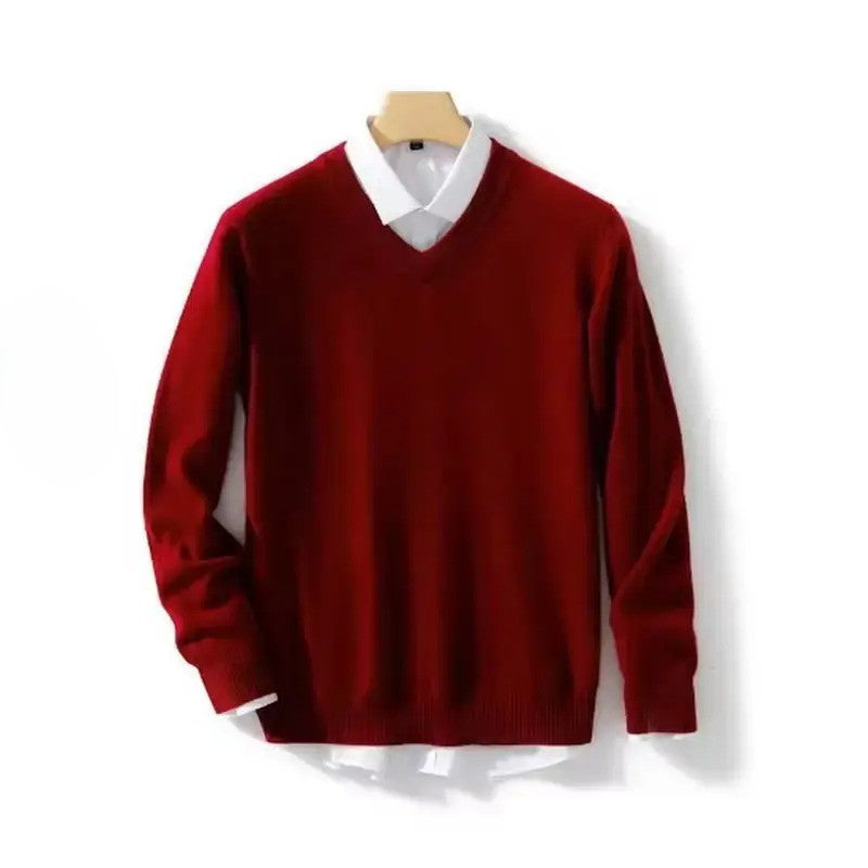 WOOL KNIT SWEATER