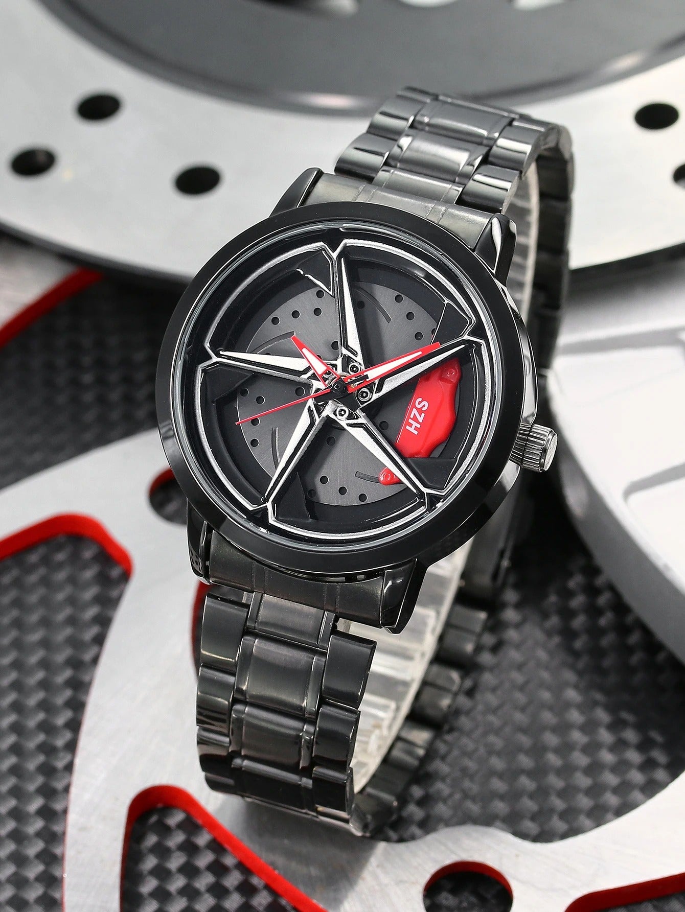 Spinning Car Watch