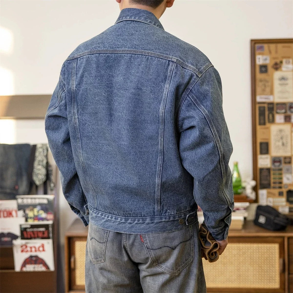 DENIM TRUCKER JACKET