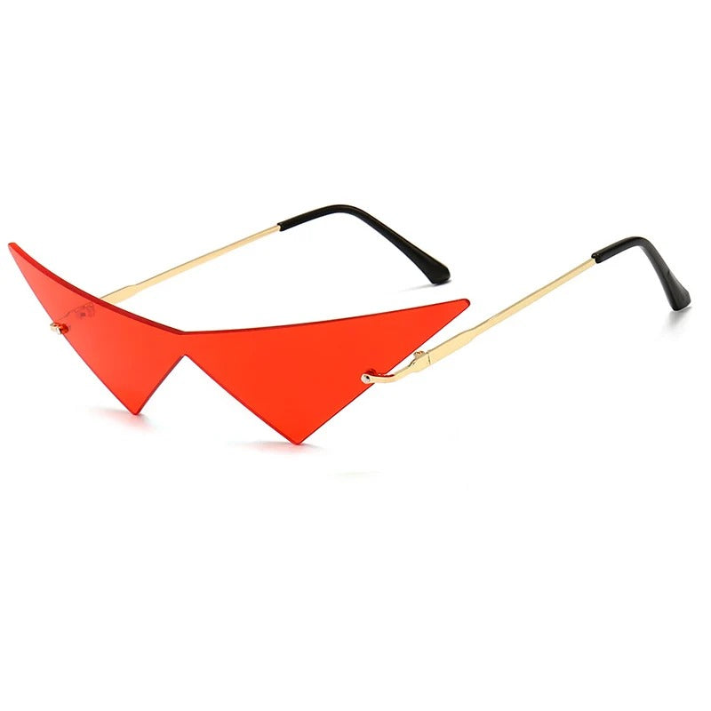 CATSEYE TRIANGLE GLASSES