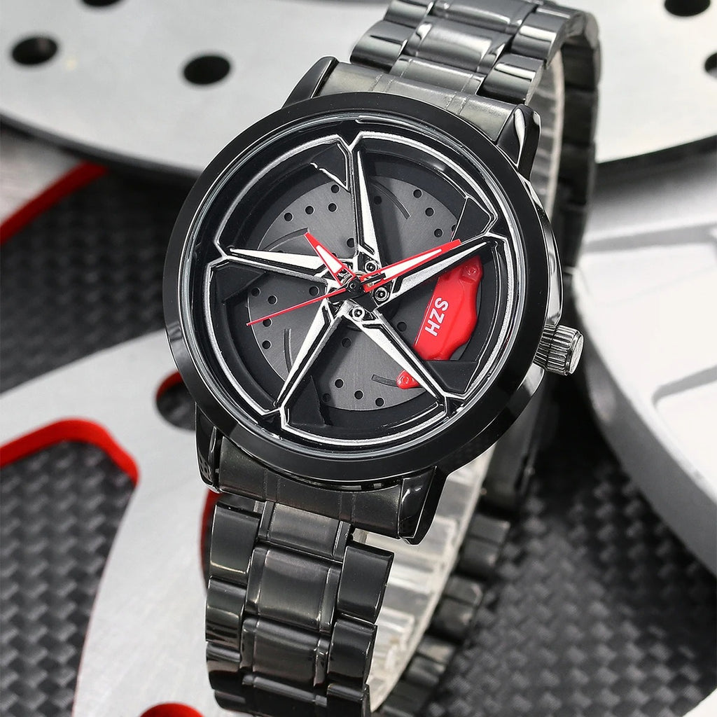 Spinning Car Watch