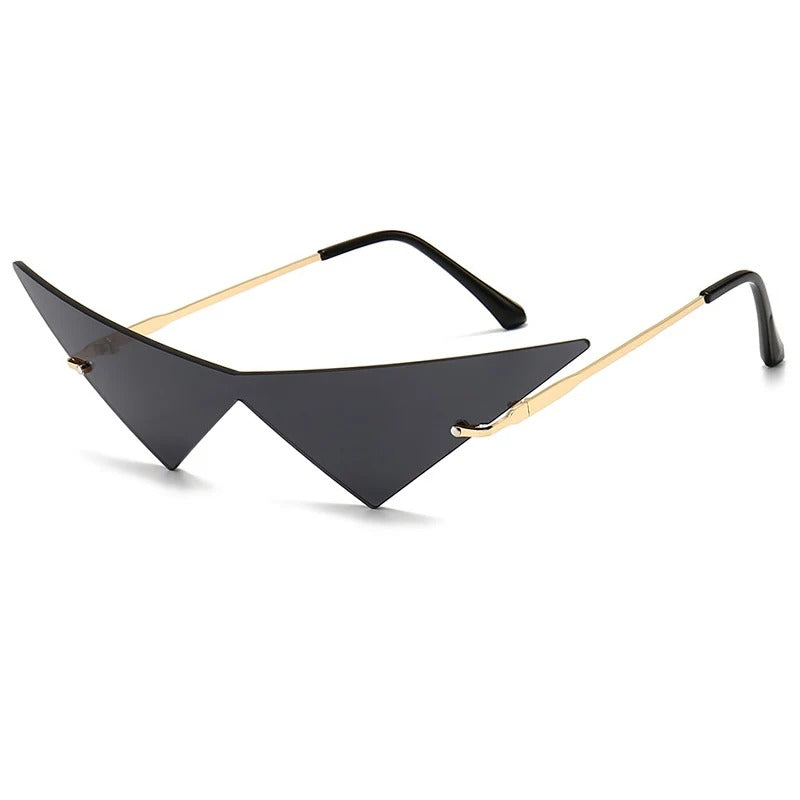 CATSEYE TRIANGLE GLASSES