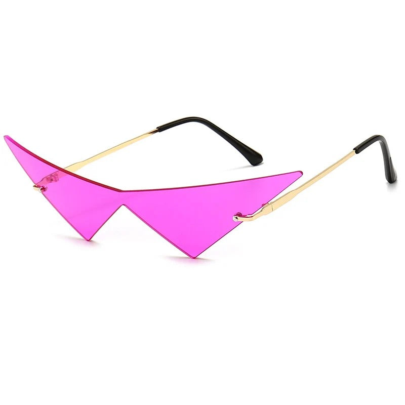 CATSEYE TRIANGLE GLASSES
